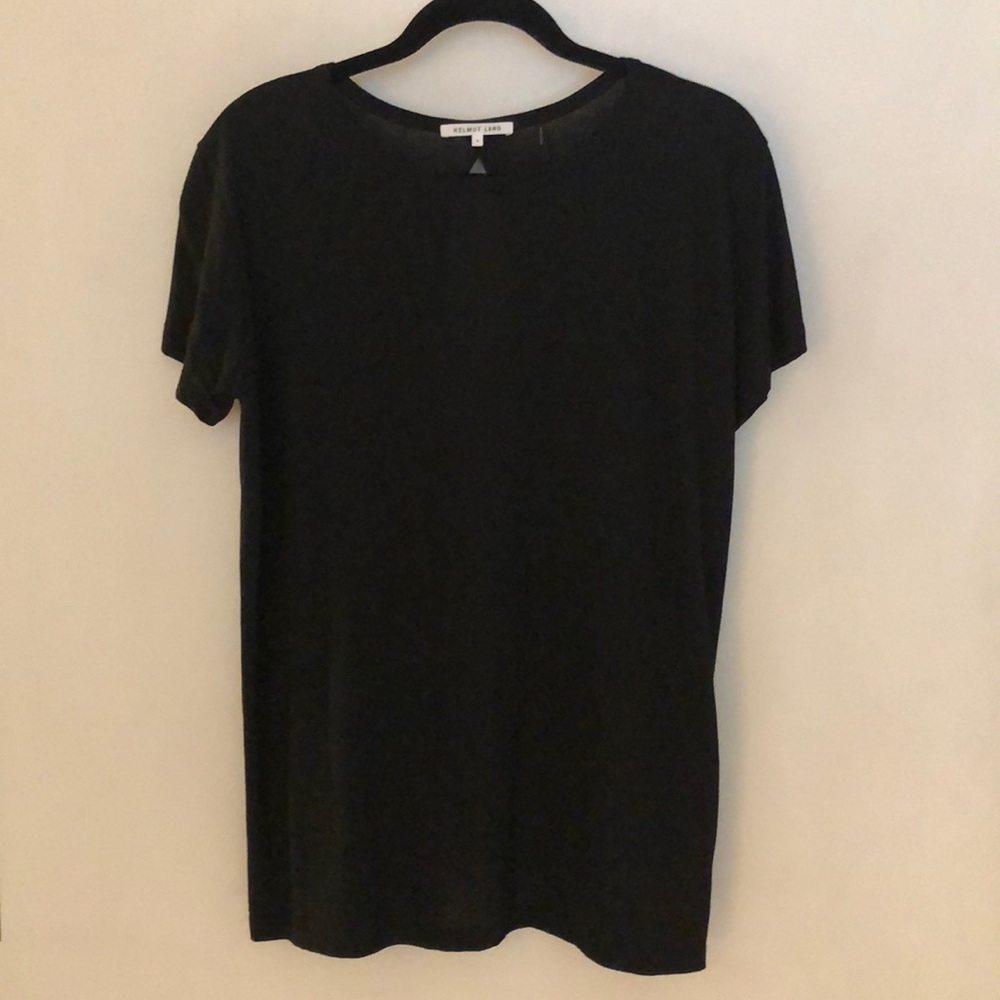 NWOT helmut lang open back t-shirt